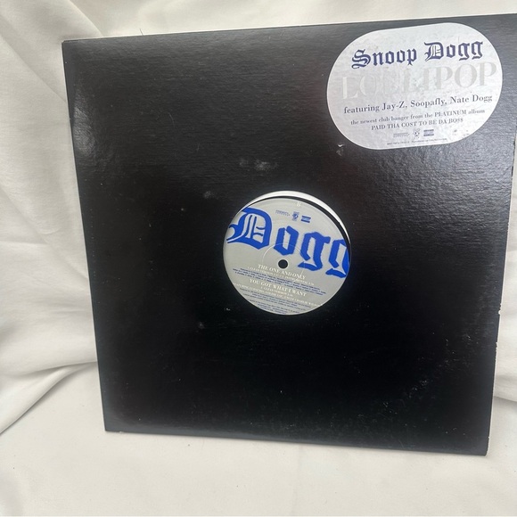 Snoop Dogg Lollipop 12” Promo Vinyl Record DJ White Label Rare Y2K Collectible - Picture 2 of 5
